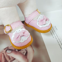20cm Cotton Doll Shoes-5cm Cute Princess Leather Shoes