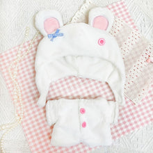 20cm Cotton Doll-White Rabbit Two-piece Set