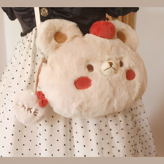 Bear Lolita Large Capacity Shoulder Crossbody Bag【Free Shipping】