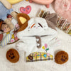 20cm Cotton Doll-White And Black Sets