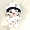 20cm Cotton Doll-Cute Bear Pajamas 3 Piece Set