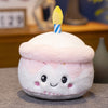 25cm Cartoon Birthday Cake Cookie Plush Toy
