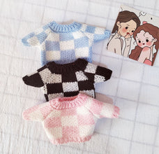 20cm Cotton Doll-Round Neck Knitted Sweater Square