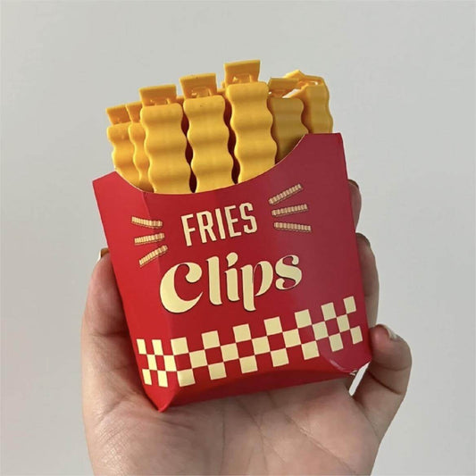 Creative Cute French Fries Closure Clip