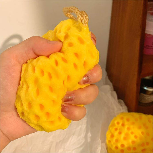 Cute Foaming Honeycomb Bath Balls