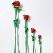 Plush Roses Realistic Flowering Plants