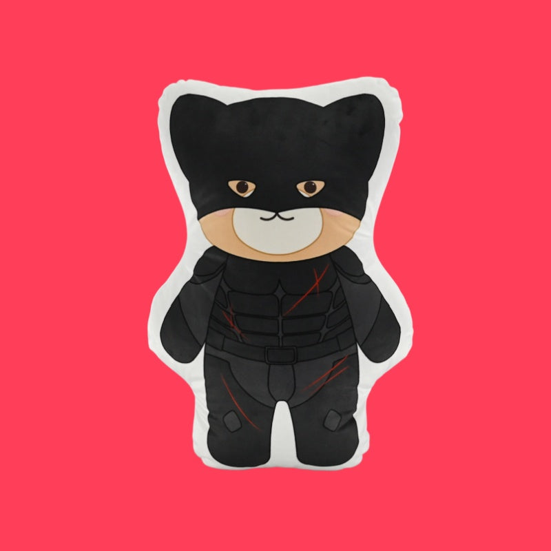 GaoPengToy | 15.4" Leather Jacket Bear Couple Plush Pillows -  2pcs Personalized Dress-Up Stuffed Cushions, Home Decor & Romantic Gift