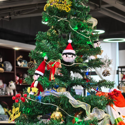 Christmas Stress Relief Bubble Blowing Doll Pendant