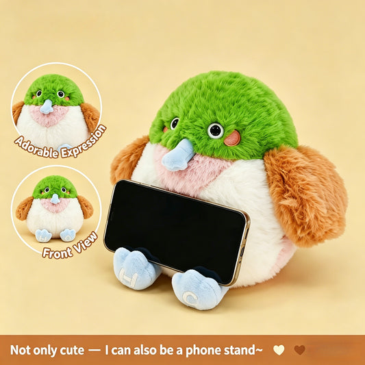 GaoPengToy |  7.9‘’ Spoon-billed Sandpiper Plush Phone Stand & Tissue Holder
