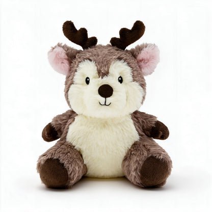 GaoPengToy | Christmas Reindeer Plush Toy | Soft Stuffed Animal with Detachable Scarf