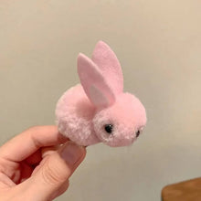 Easter Bunny Hair Clips Cute Plush Side Clips Sweet
