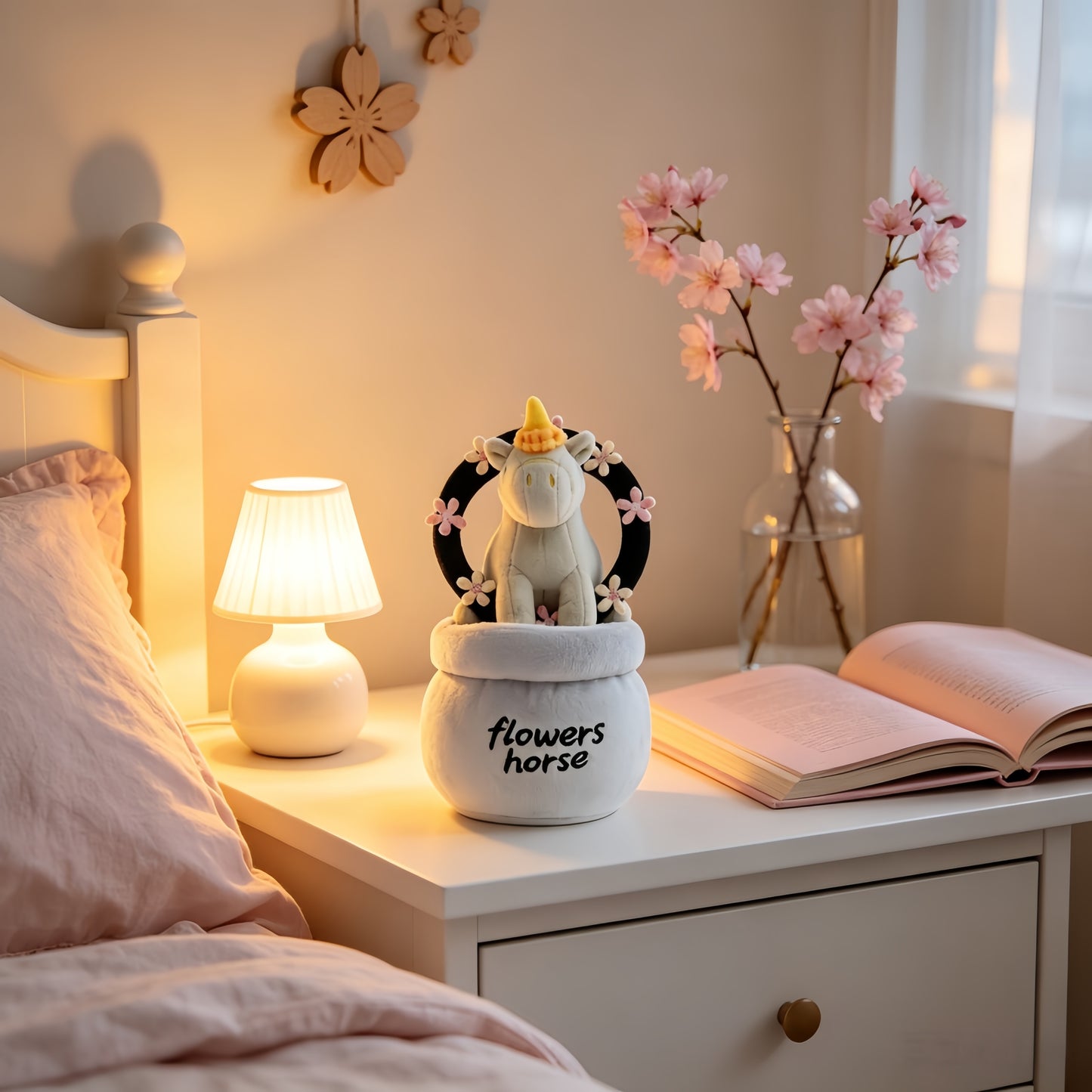GaoPengToy | 6.3" Aromatherapy Unicorn Figurine – Holiday Gift & Ambience Decoration