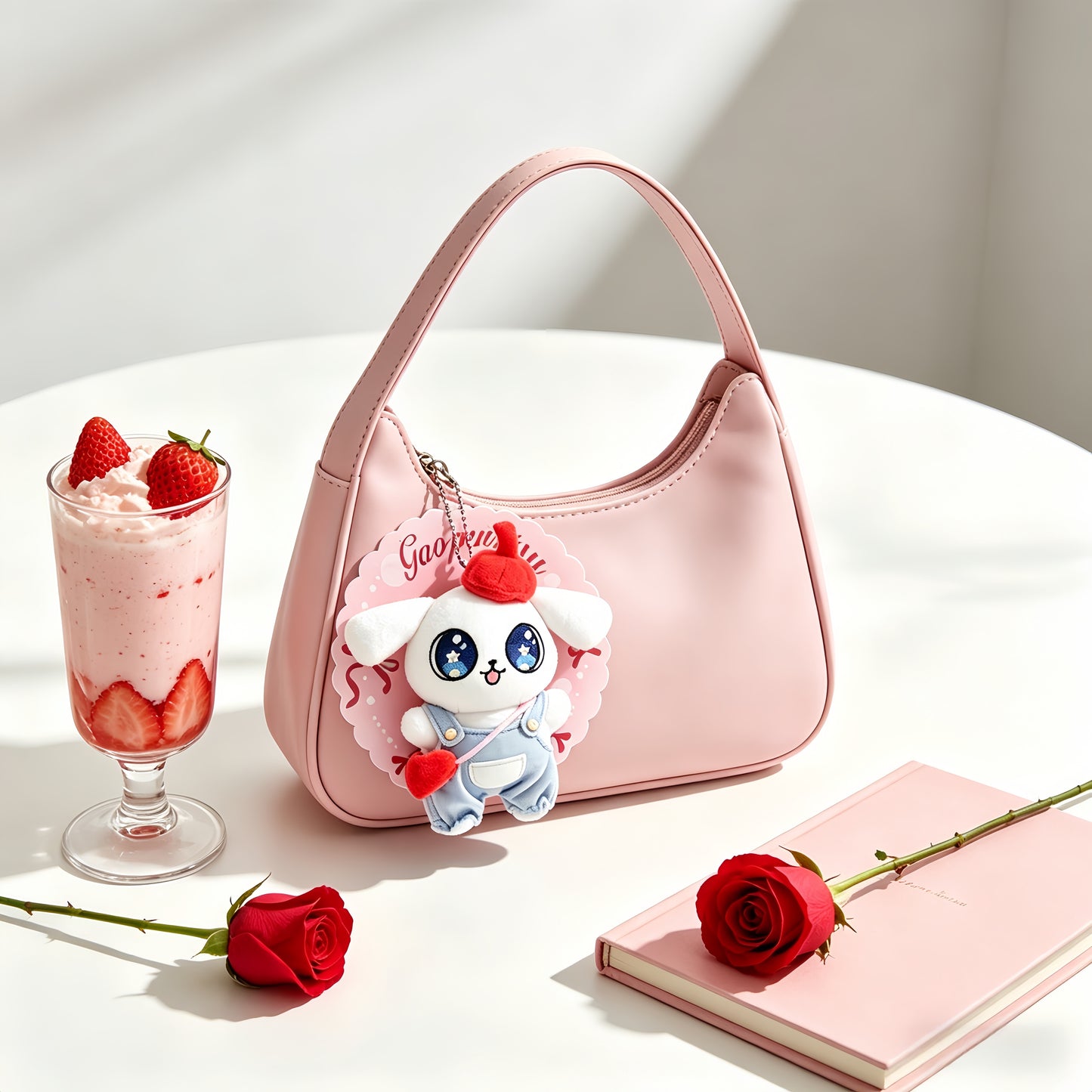 GaoPengToy |  520 Limited Edition Dog Plush Charm Brooch | 2-in-1 Cute Valentine Gift