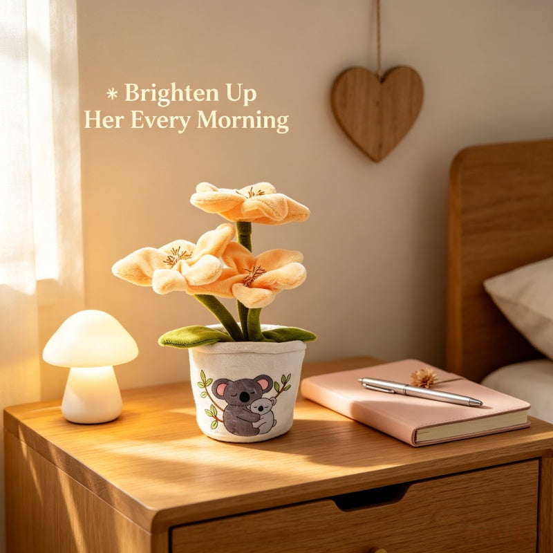 GaoPengToy | 520 Limited Edition Koala Plush Potted Flower | Never Wilt Romantic Gift For Her