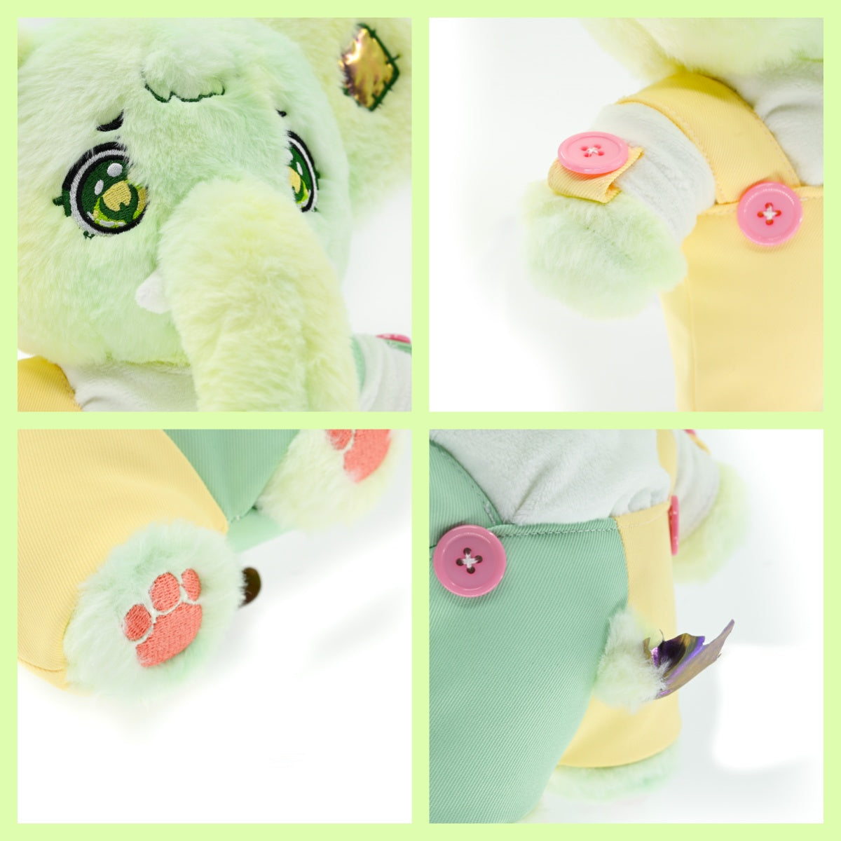 GaopengToy | Patchlephant Elephant Plush Toy | Warm Gift for Father's Day & Graduation