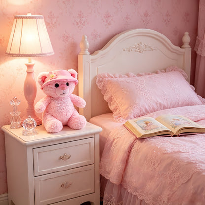 GaopengToy | 11.8" Pink Teddy Bear Plush | Mother's Day & 520 Gift For Her