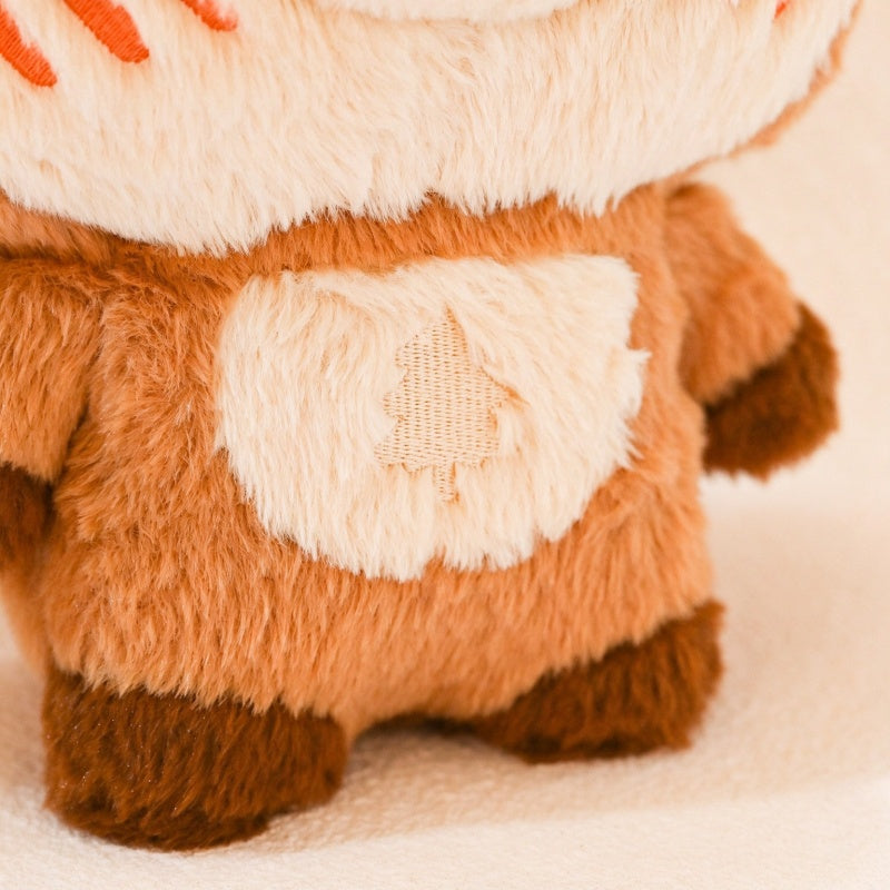 GaoPengToy | Christmas Reindeer Stuffed Animal | 15.75" Soft Fluffy Plush with Tree Embroidery