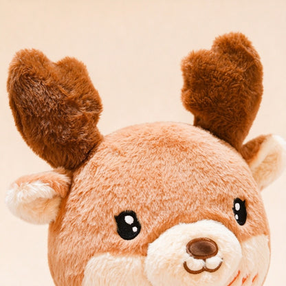 GaoPengToy | Christmas Reindeer Stuffed Animal | 15.75" Soft Fluffy Plush with Tree Embroidery