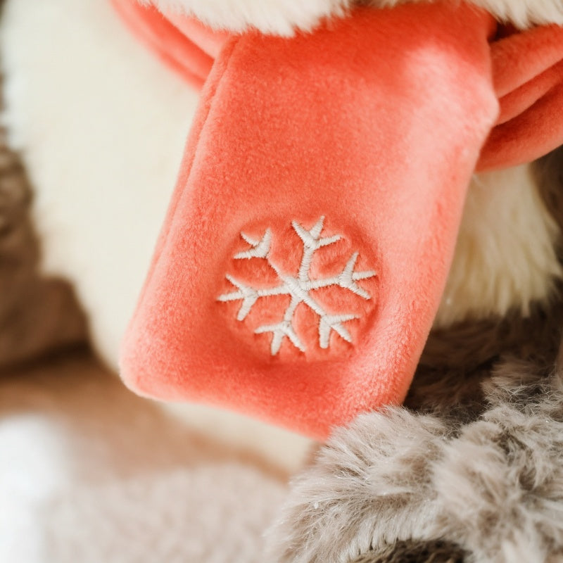 GaoPengToy | Christmas Reindeer Plush Toy | Soft Stuffed Animal with Detachable Scarf