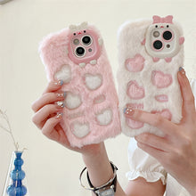Furry&Fashion Embroidery Love Case For IPhone
