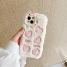 Furry&Fashion Embroidery Love Case For IPhone