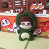 10cm Plush Doll With Furry Removable Clothes,Free shipping