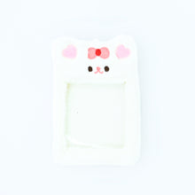 Cute Fluffy Kpop Fan Beloved Plush Photocard Collect Plush Holder,Credit ID,Bank Card,Bus Card Protective Case
