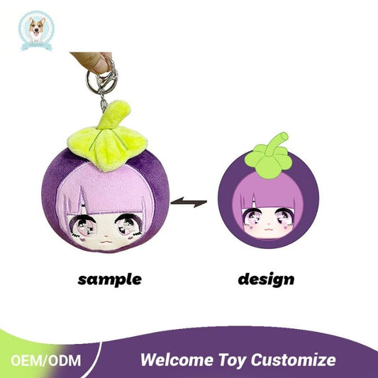 Oem/Odm Accepted Customized Mini Toys /Plush Keychains