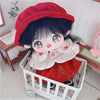 20cm Cotton Doll-Festive Red Branch Dress