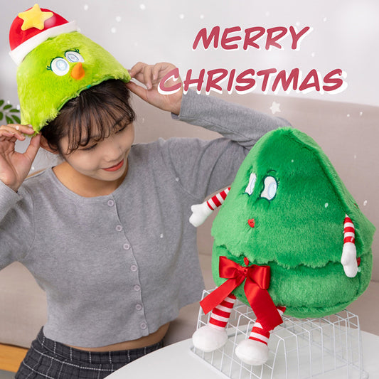 2022 Christmas Tree Plush Toys&Christmas Hats