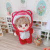 20cm Cotton Doll Strawberry Bear One-piece /Replacement Set