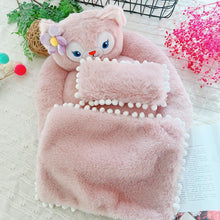 Pink Fox Cotton Bedding, Cotton Doll Three-piece Set, Quilt Nattress Pillow
