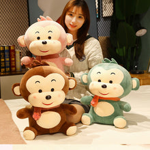 New soft monkey plush toy doll pillow doll gift