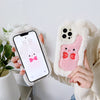 Furry  Long-eared Bunny Case For IPhone