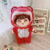 20cm Cotton Doll Strawberry Bear One-piece /Replacement Set