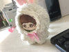 10cm Plush Doll With Furry Removable Clothes,Free shipping